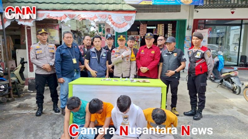 Tim Gabungan Polres OKU Tangkap 4 Pelaku Narkoba Dalam Rangka Ops Pekat Musi 2025 